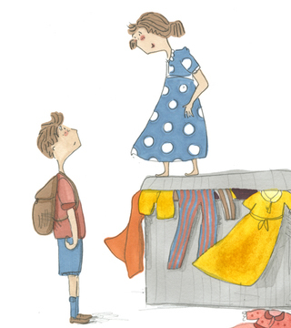 My BIG Little Sister Illustrated Story
